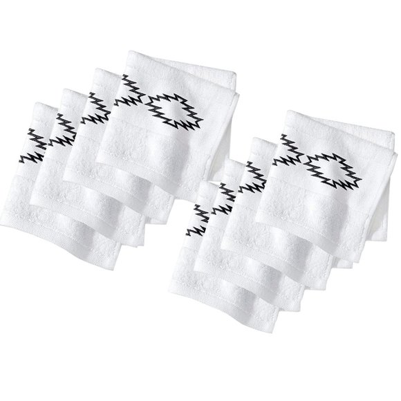 NWT Sabrina Soto Explorer Geo Wash Towel, 8 Pack - Picture 1 of 2